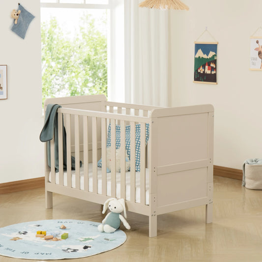 Babymore Dante Cot Bed – Natural