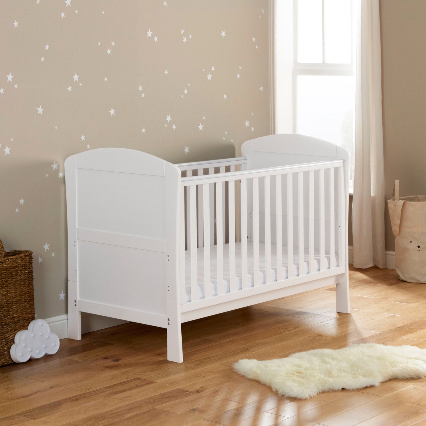 Aston 3 Piece Nursery Furniture Set – White