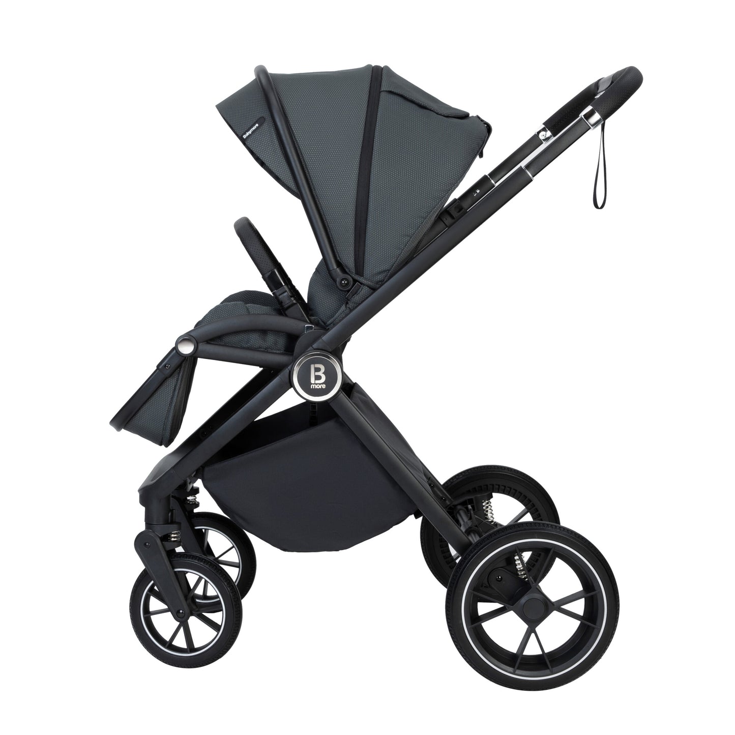 Babymore Kai Travel System Coco with Base – Forest Grey