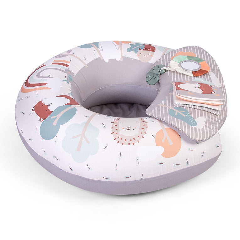 Red Kite Sit Me Up Ring Seat with Play Tray and Activities - Woodland Walks