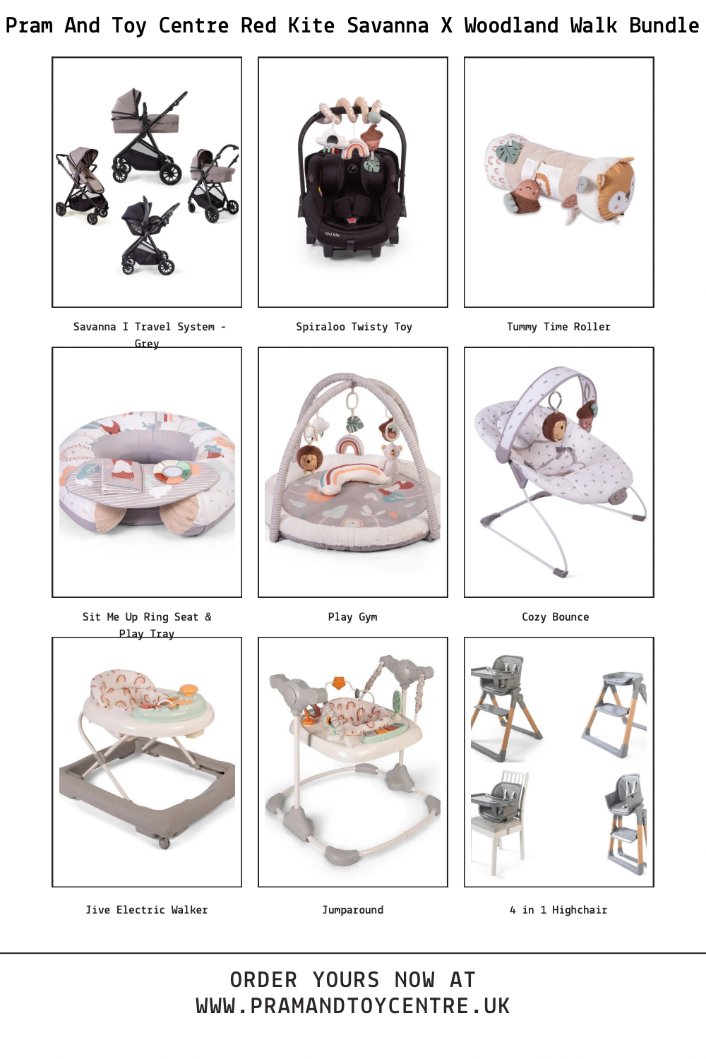 Red Kite Savanna X Woodland Walk Bundle