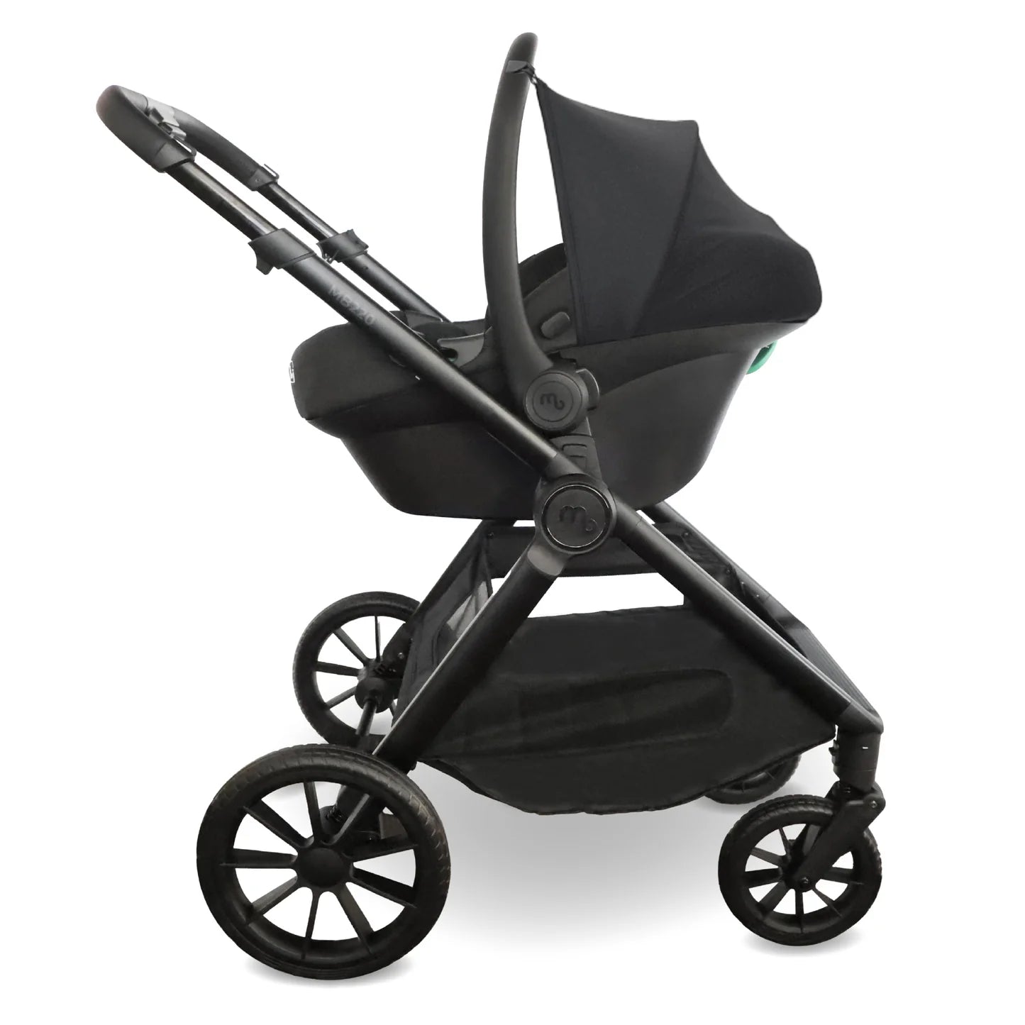 My Babiie MB220 3-in-1 Travel System with Base - Forest Green