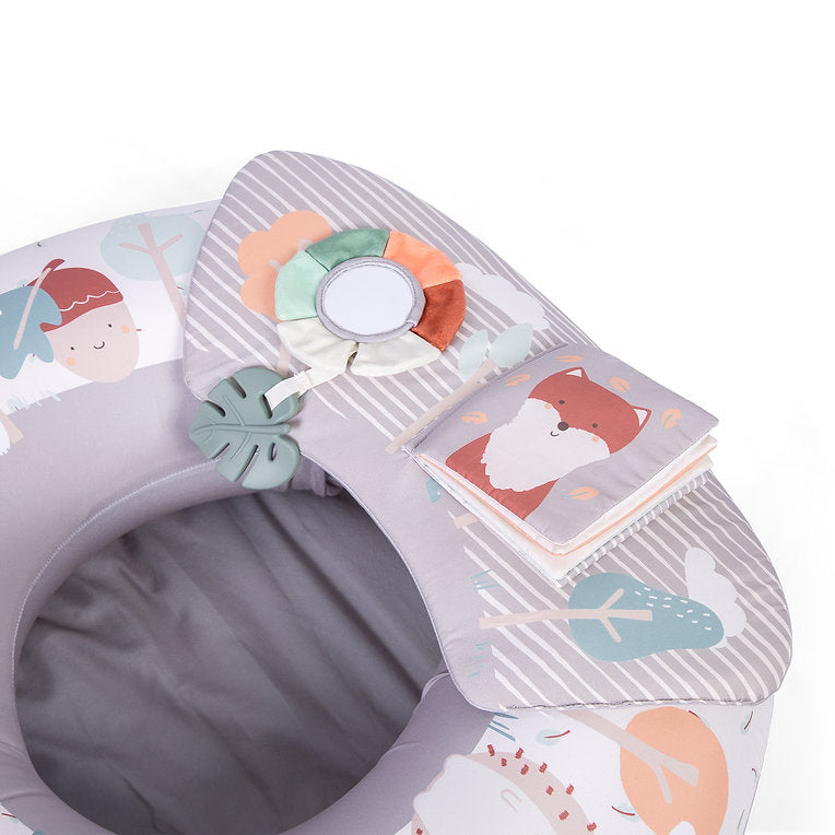 Red Kite Sit Me Up Ring Seat with Play Tray and Activities - Woodland Walks