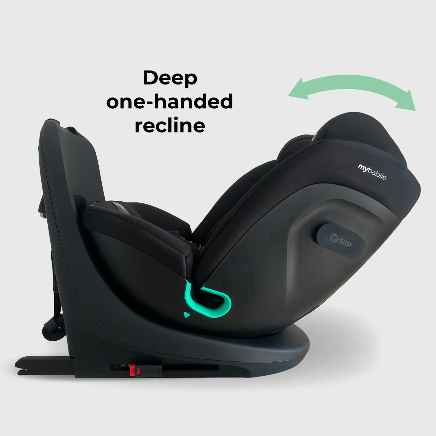 My Babiie MBCS300 Easy Spin R129 Car Seat with Top Tether - Black