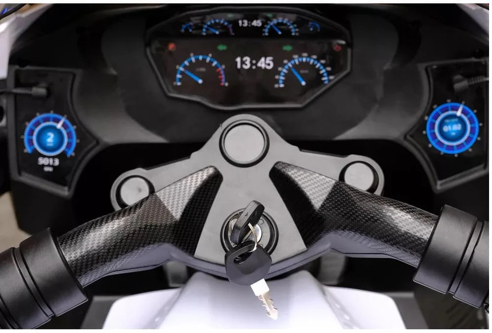Ride On Electric Police Bike 12v with Loud Speaker