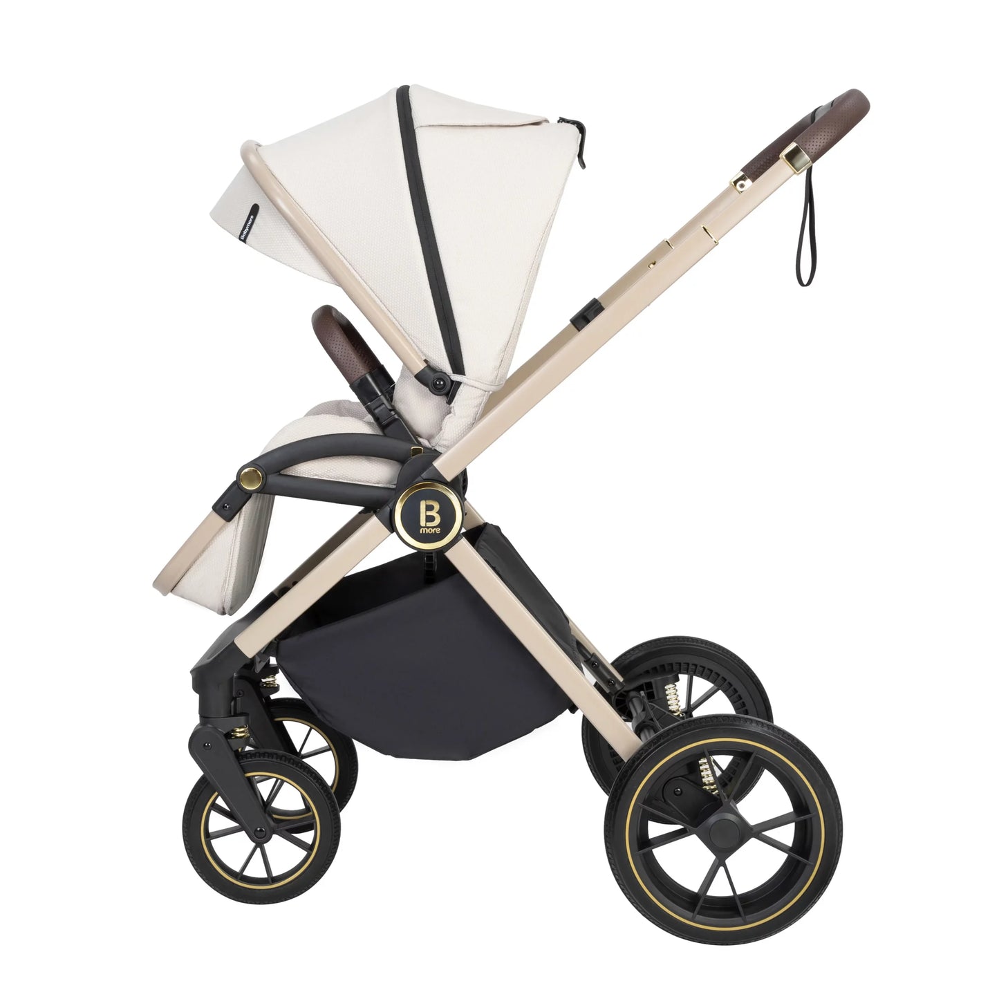 Babymore Kai Pram Pushchair – Sandstone
