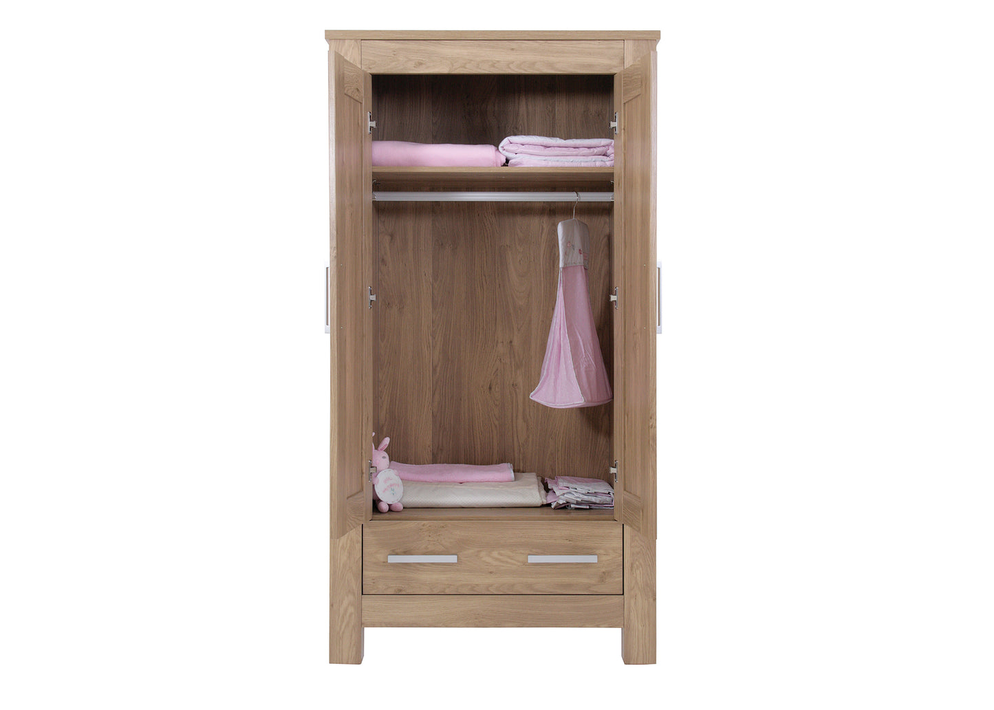 BabyStyle Bordeaux Oak 3 Piece Nursery Furniture Set