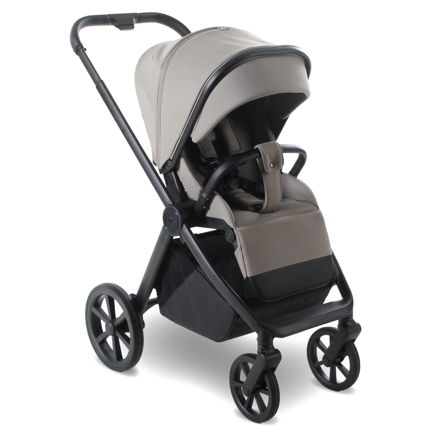 My Babiie MB450 LUXE 3-in-1 Travel System with Rotating Car Seat + Toddler Seat + Base - Mink