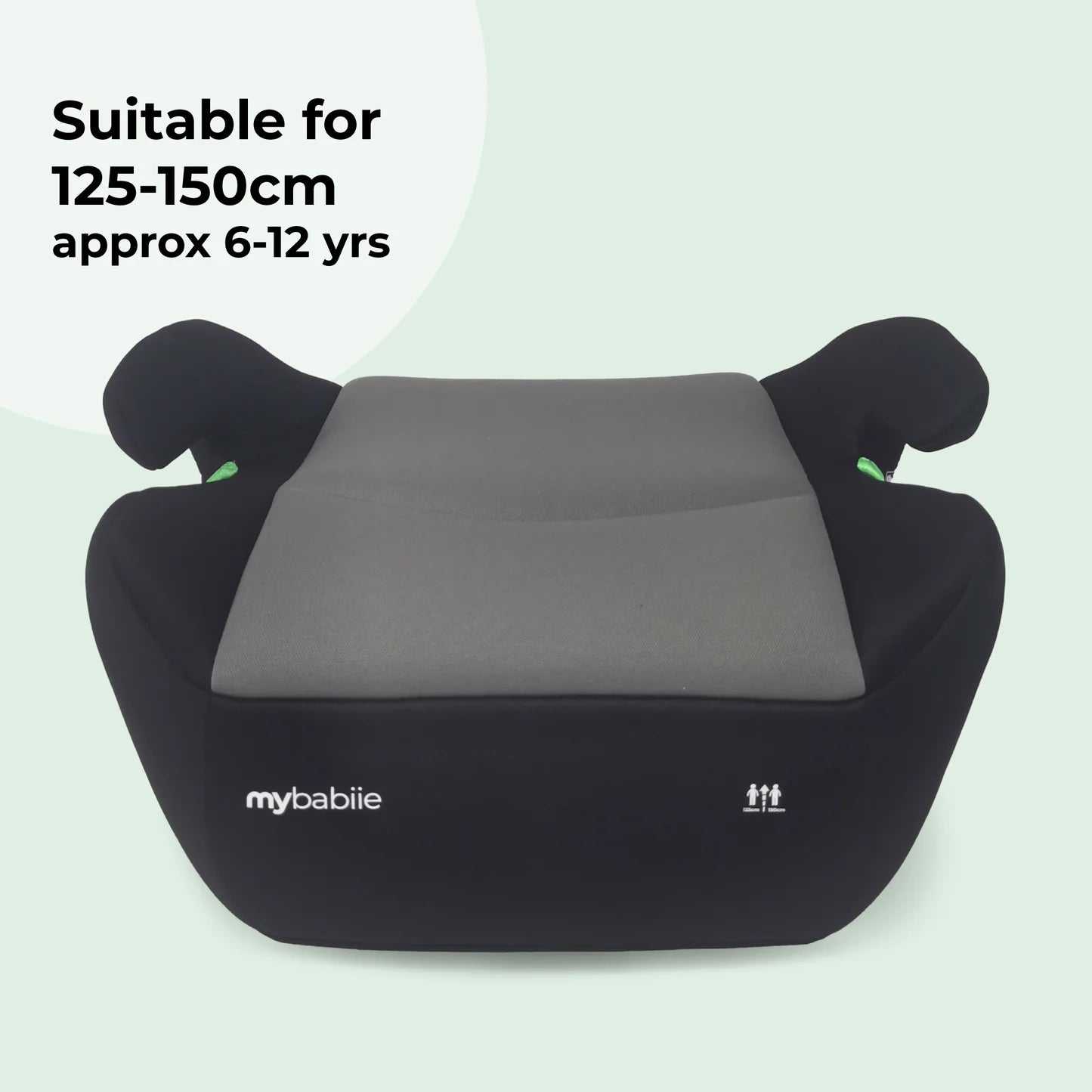 My Babiie MBCSB20 Booster R129 Car Seat with ISOFIX - Grey
