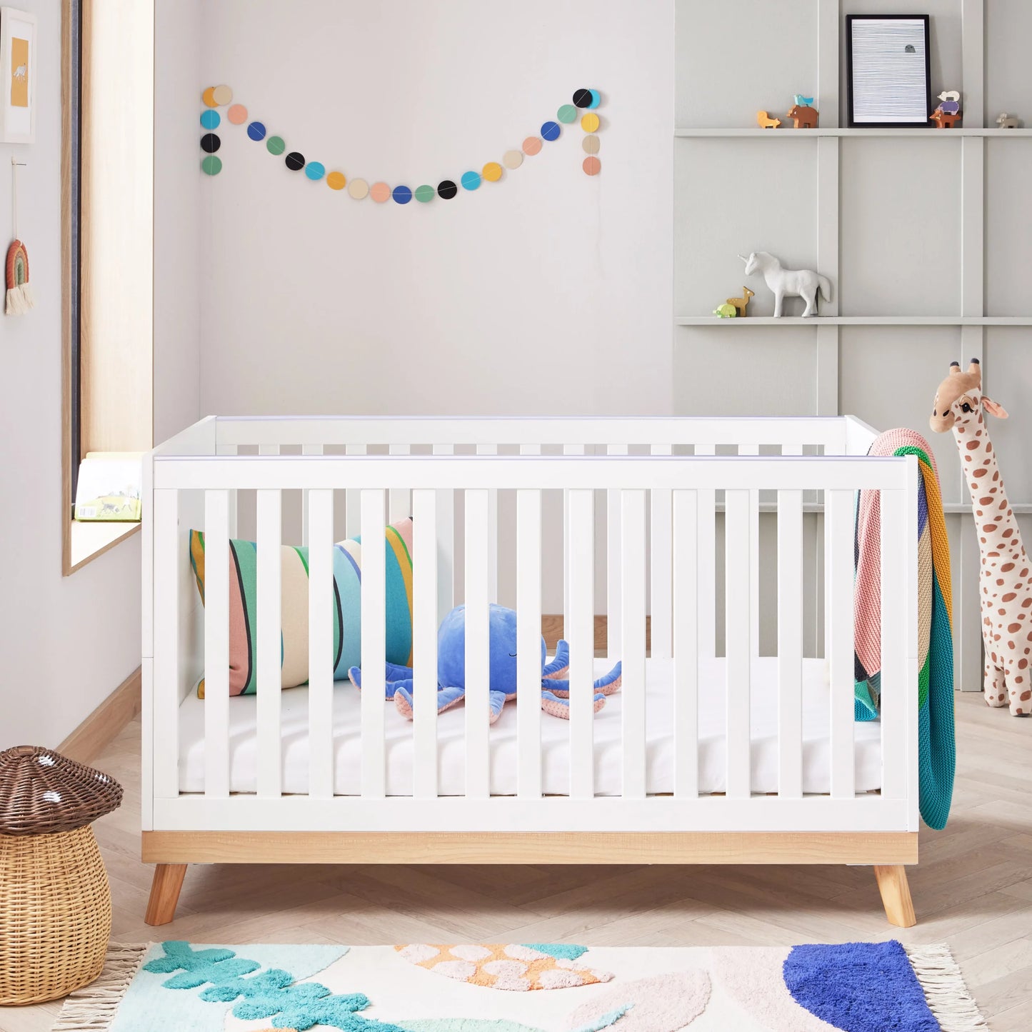 Mona 3 Piece Nursery Furniture Set – White