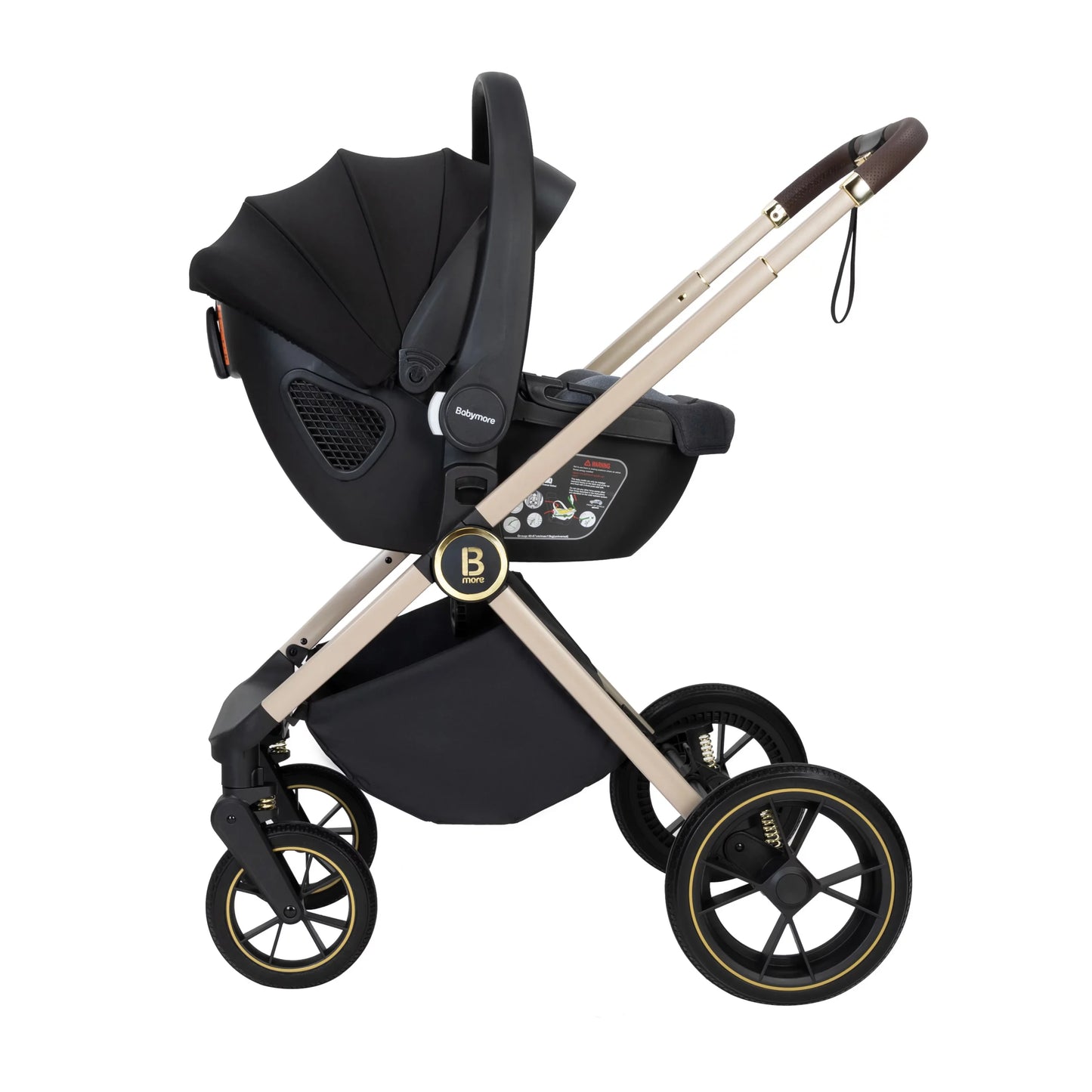 Babymore Kai Travel System Coco with Base – Sandstone
