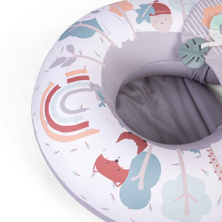 Red Kite Sit Me Up Ring Seat with Play Tray and Activities - Woodland Walks