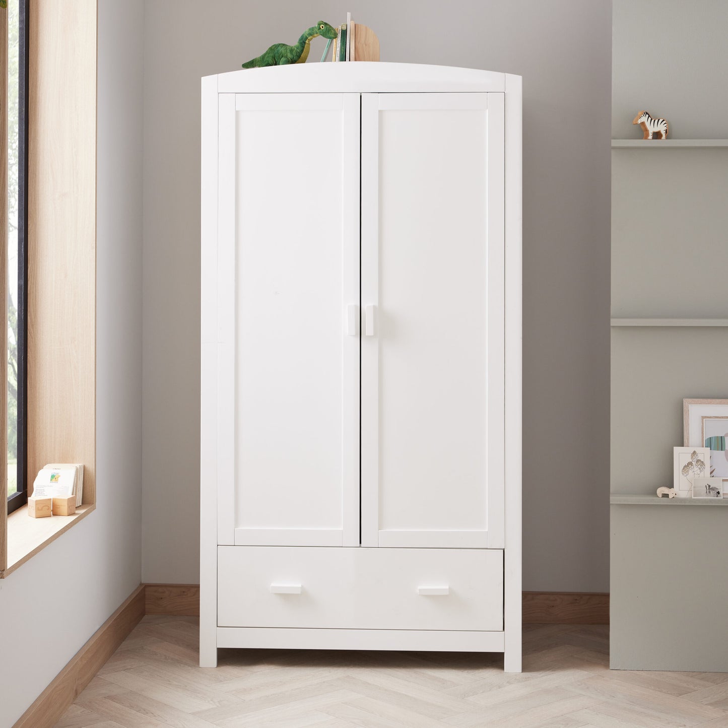 Aston 3 Piece Nursery Furniture Set – White