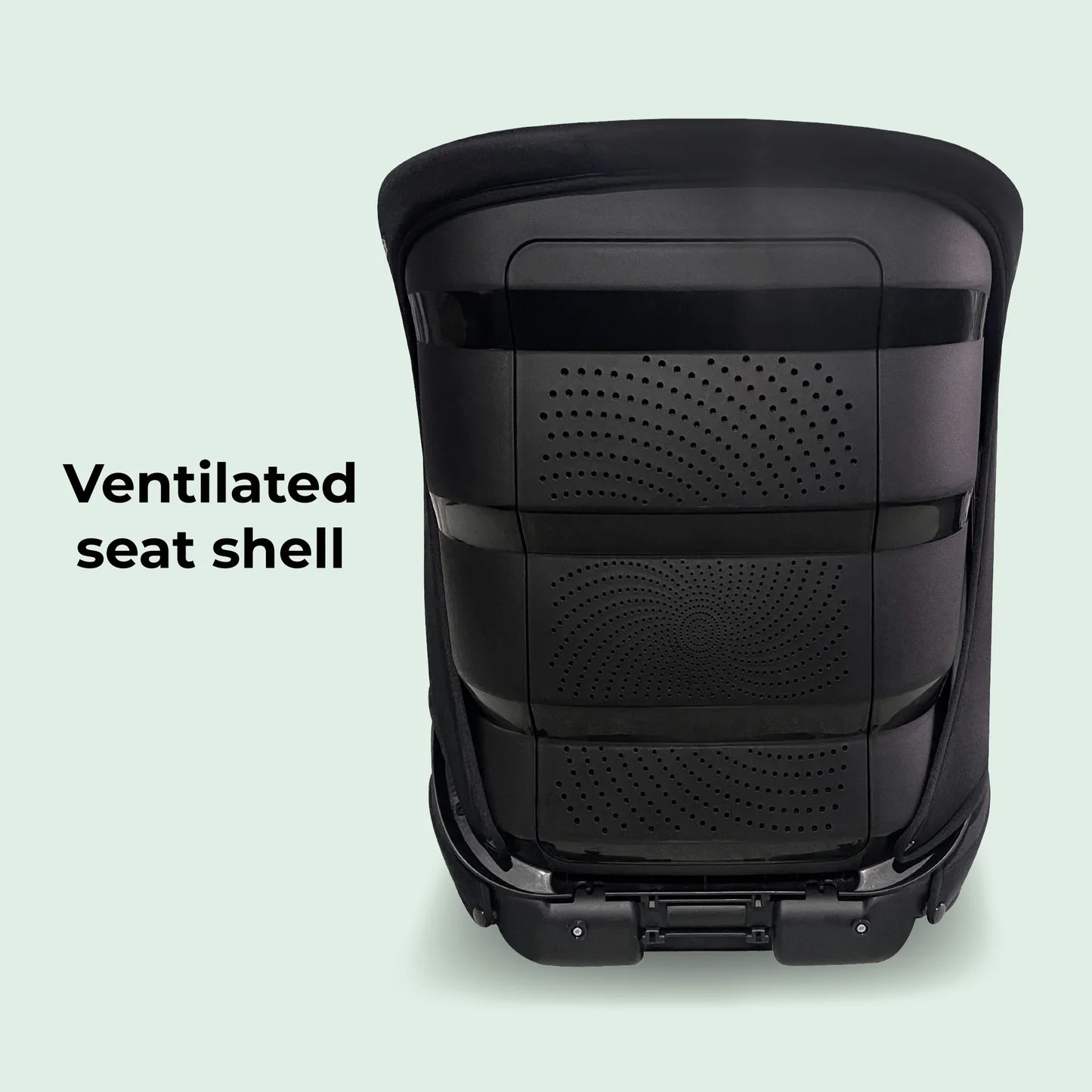 My Babiie MBCS23 High-Back Booster Lite R129 Car Seat - Quilted Black