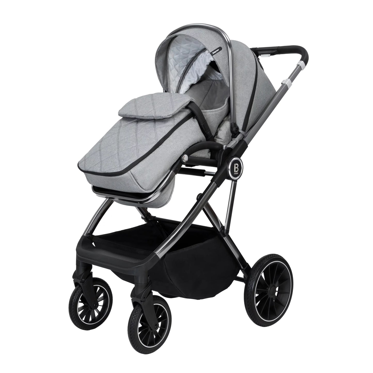 Babymore Chia Travel System - Pearly Grey
