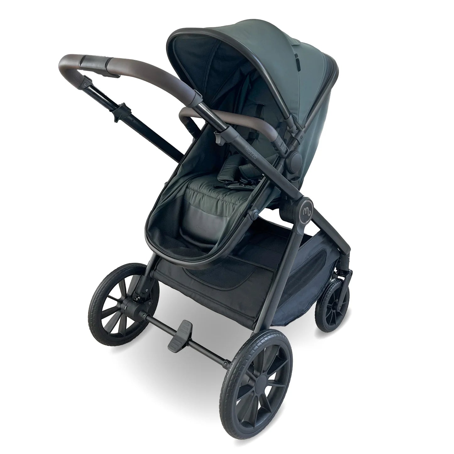 My Babiie MB220 3-in-1 Travel System with Base - Forest Green