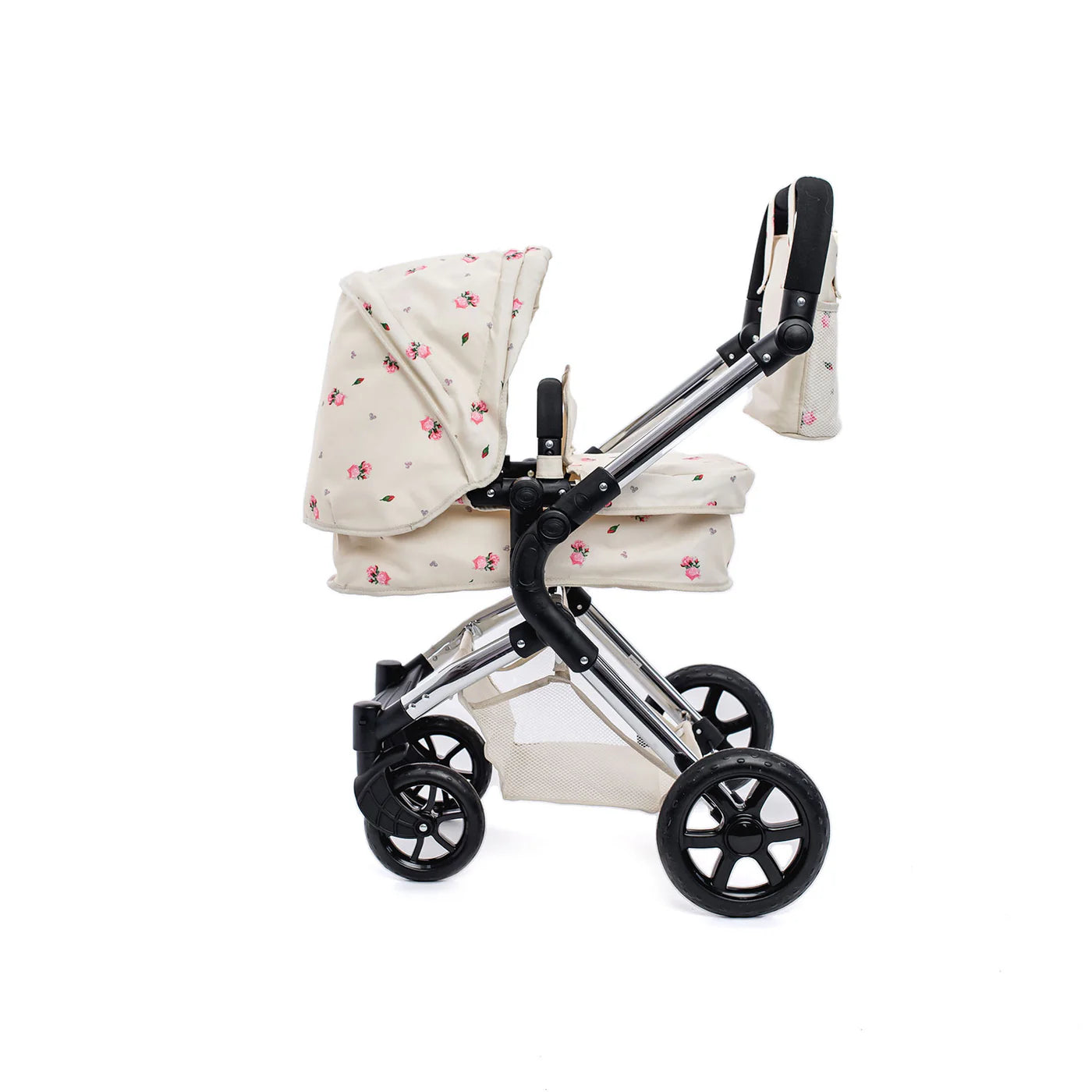 ROMA DARCIE SINGLE DOLLS PRAM - CREAM