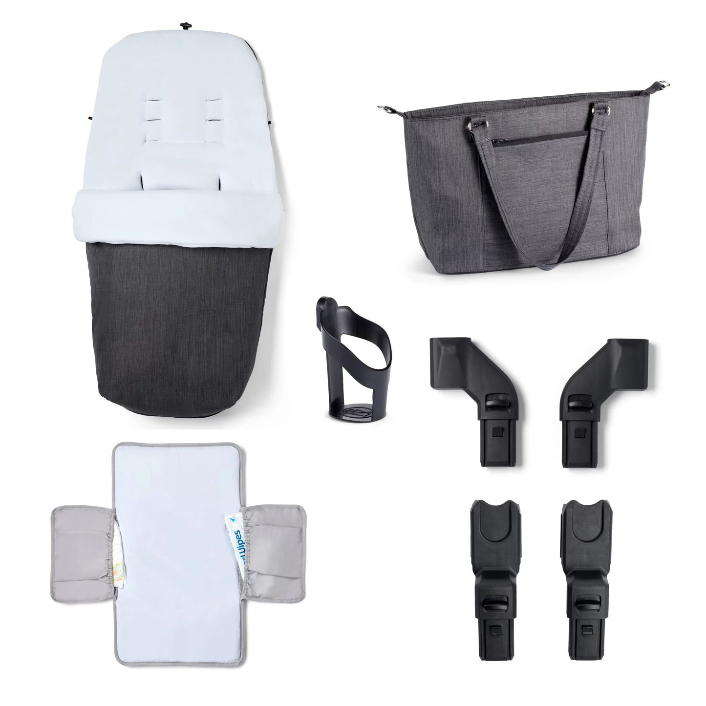 Babymore Memore V2 Travel System Coco with Base – Chrome