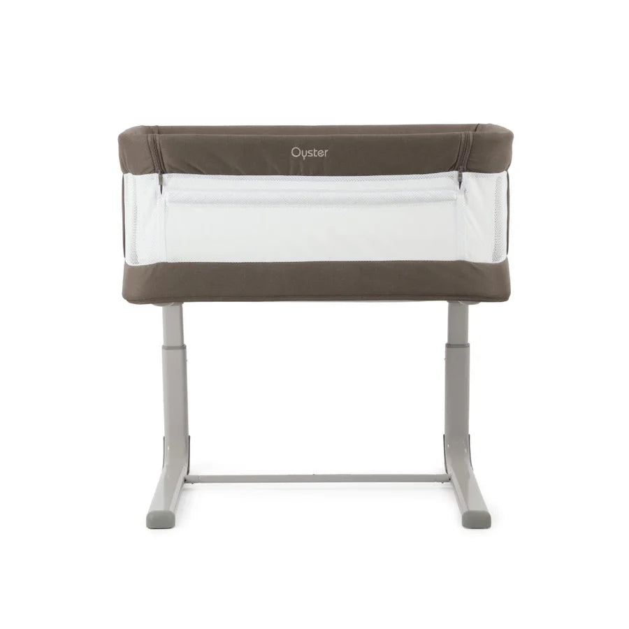 Oyster Wiggle Crib Co-Sleeper - Mink