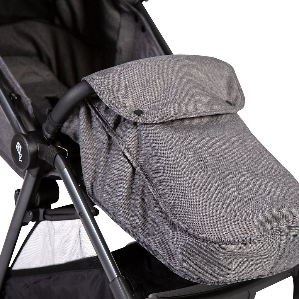 Push Me Koko Compact Stroller - Slate