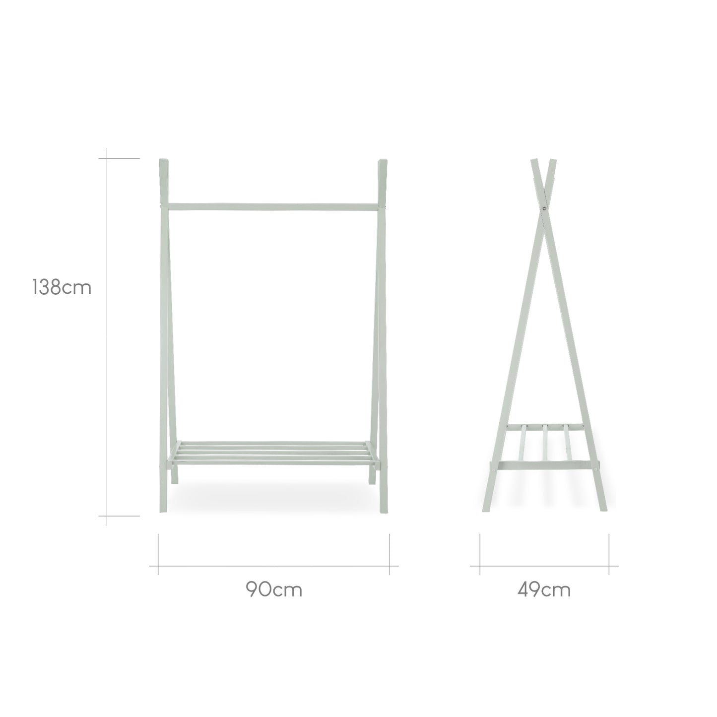 CuddleCo Nola 3 Piece Nursery Furniture Set - Sage Green