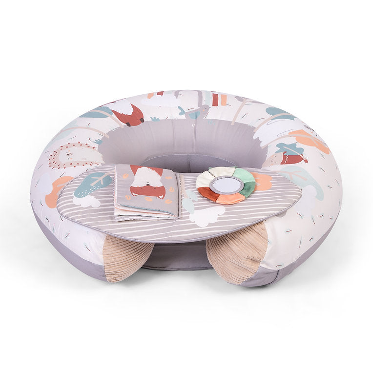 Red Kite Sit Me Up Ring Seat with Play Tray and Activities - Woodland Walks