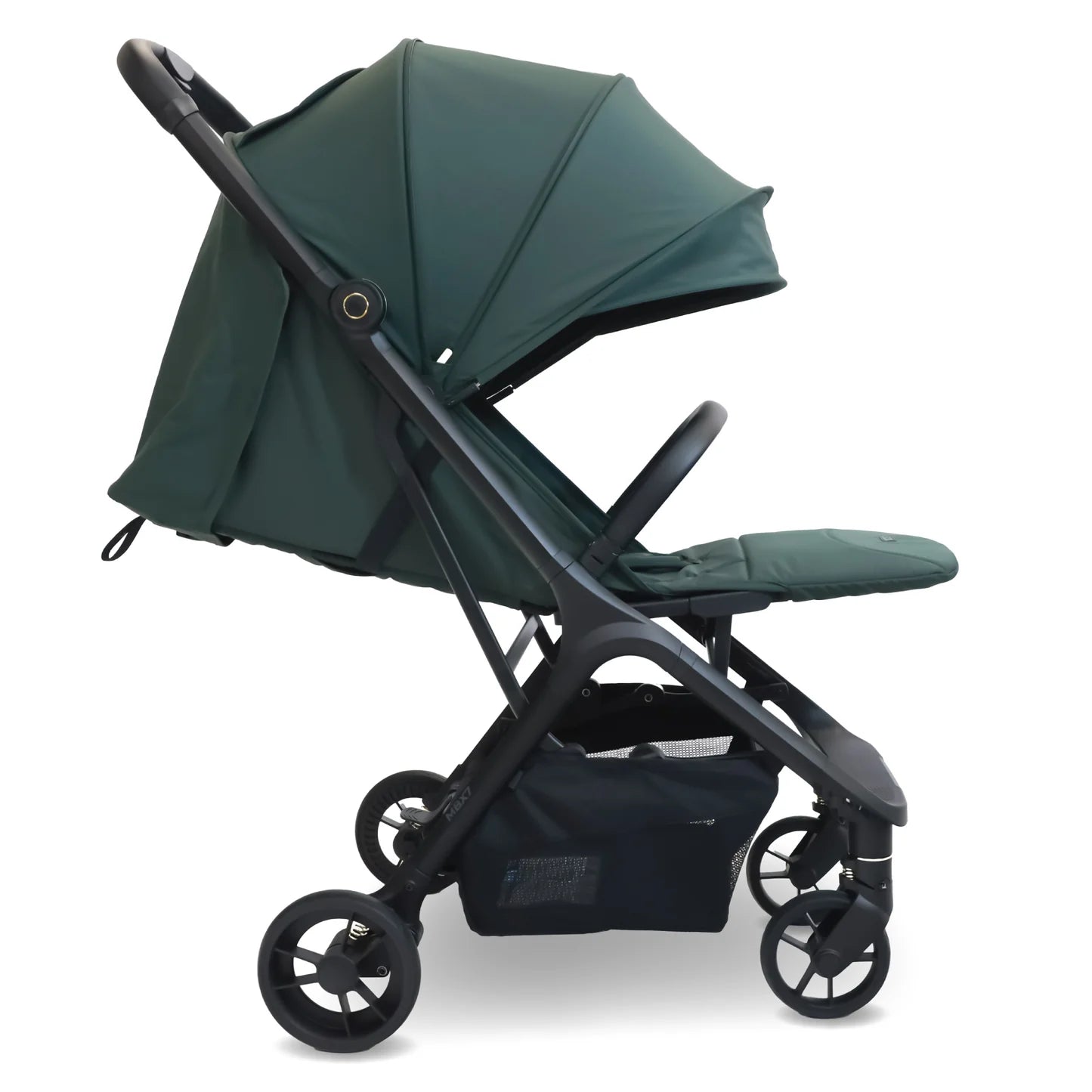 My Babiie MBX7 Plus Auto-Fold Stroller - Forest Green