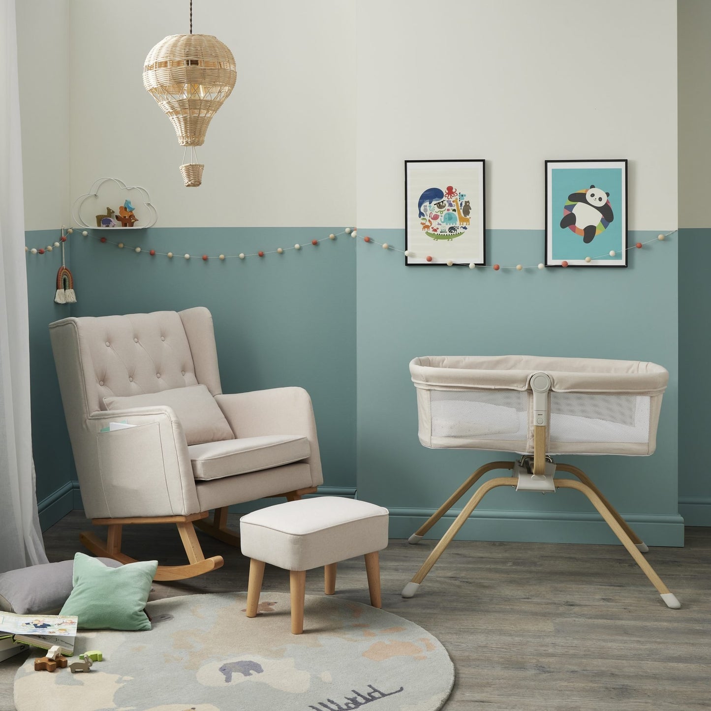 Babymore Air Motion Gliding Crib
