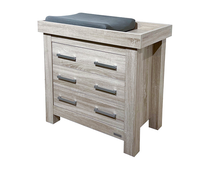 Bordeaux Ash 3 Piece Nursery Furniture Set