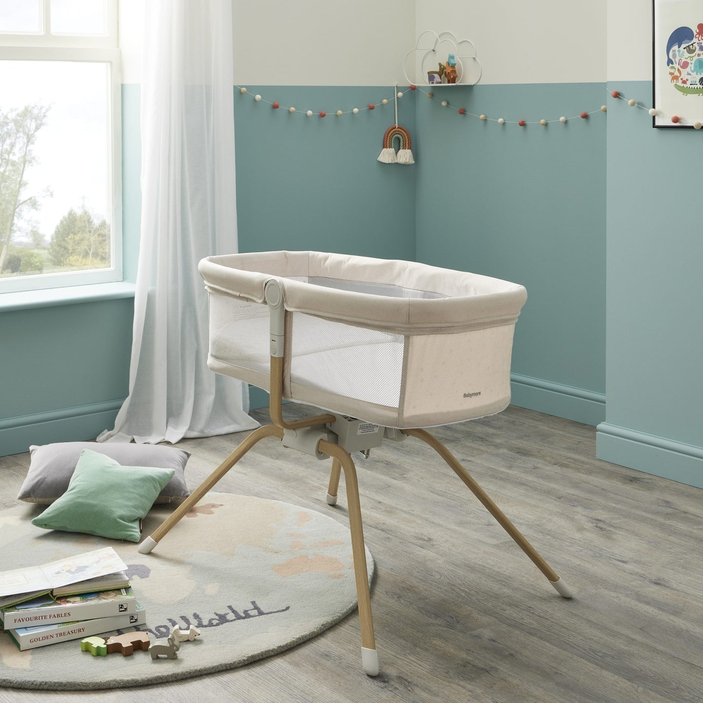 Babymore Air Motion Gliding Crib