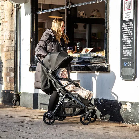Red Kite Push Me Astro Stroller - Black
