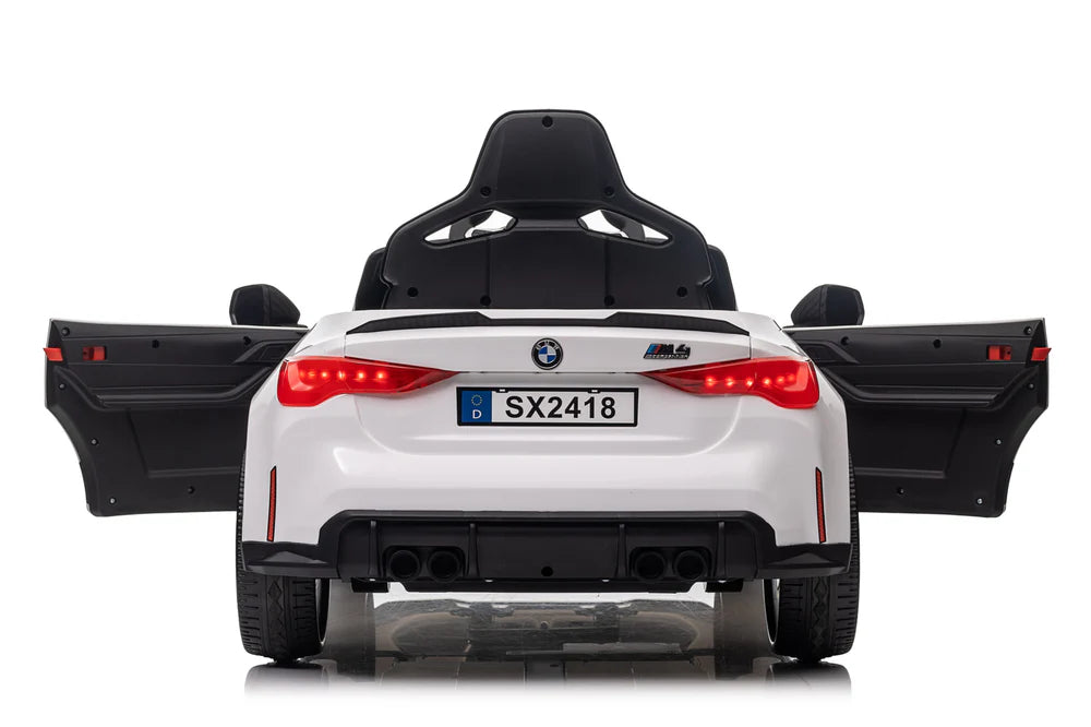 Licensed 12V BMW M4 Ride-On Coupe for Kids
