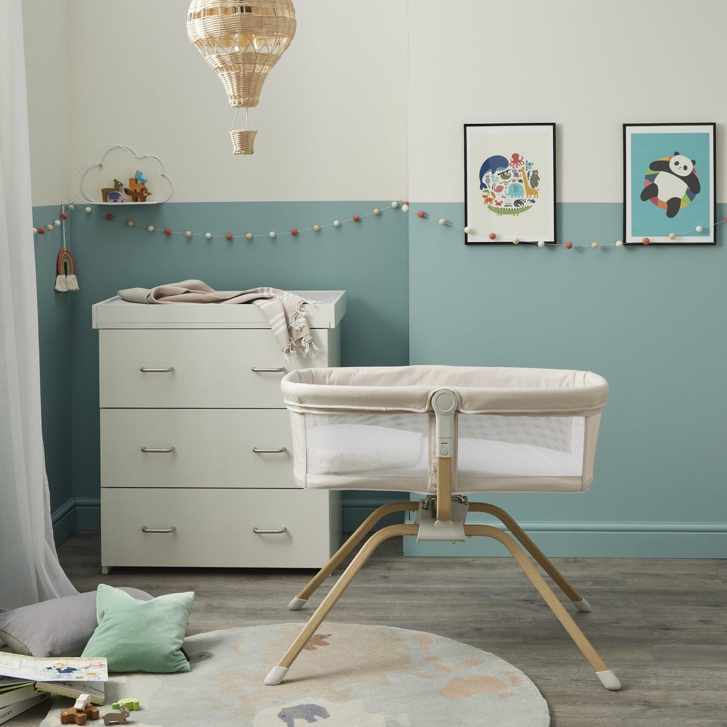 Babymore Air Motion Gliding Crib