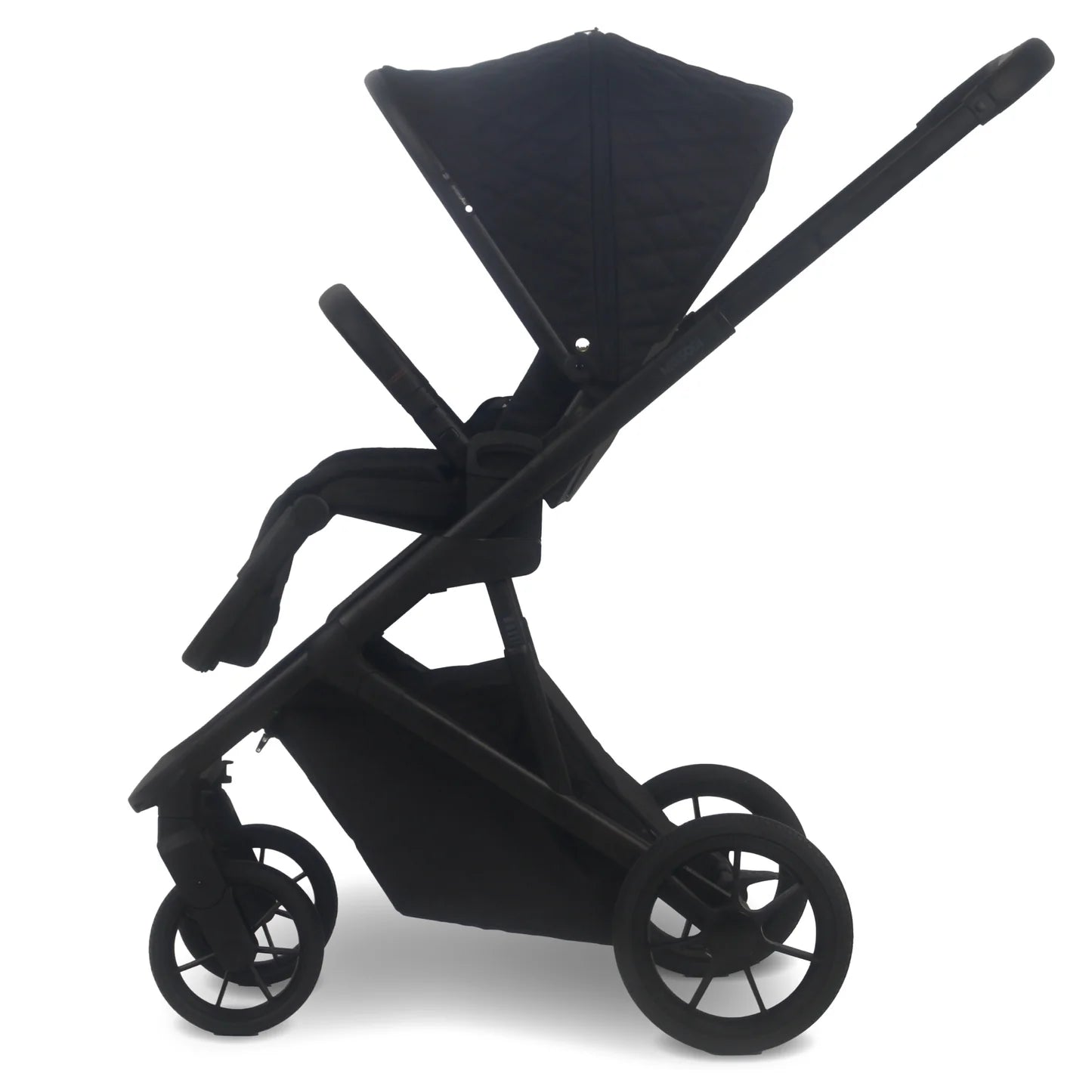 My Babiie MB500 2-in-1 Pushchair & Carrycot - Obsidian Black