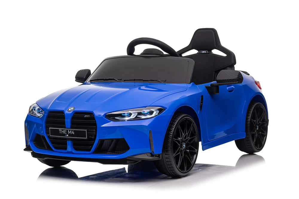 Licensed 12V BMW M4 Ride-On Coupe for Kids