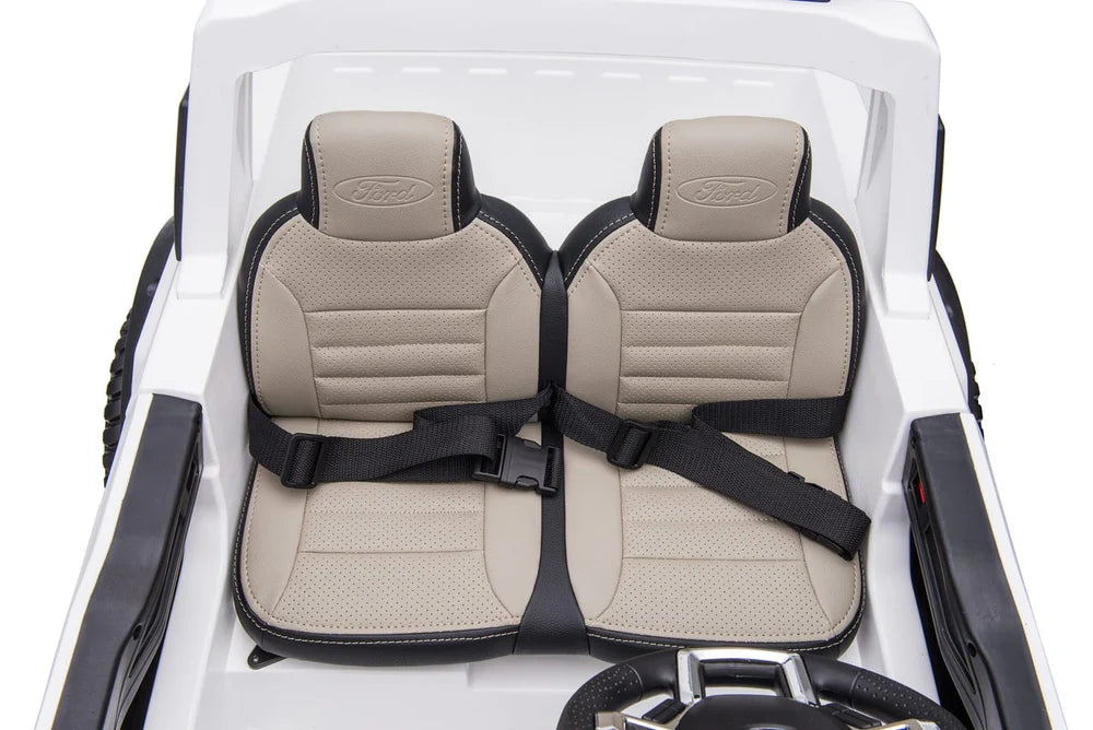 Ford Super Duty Ride on Truck with 4 Motors 24v - Black