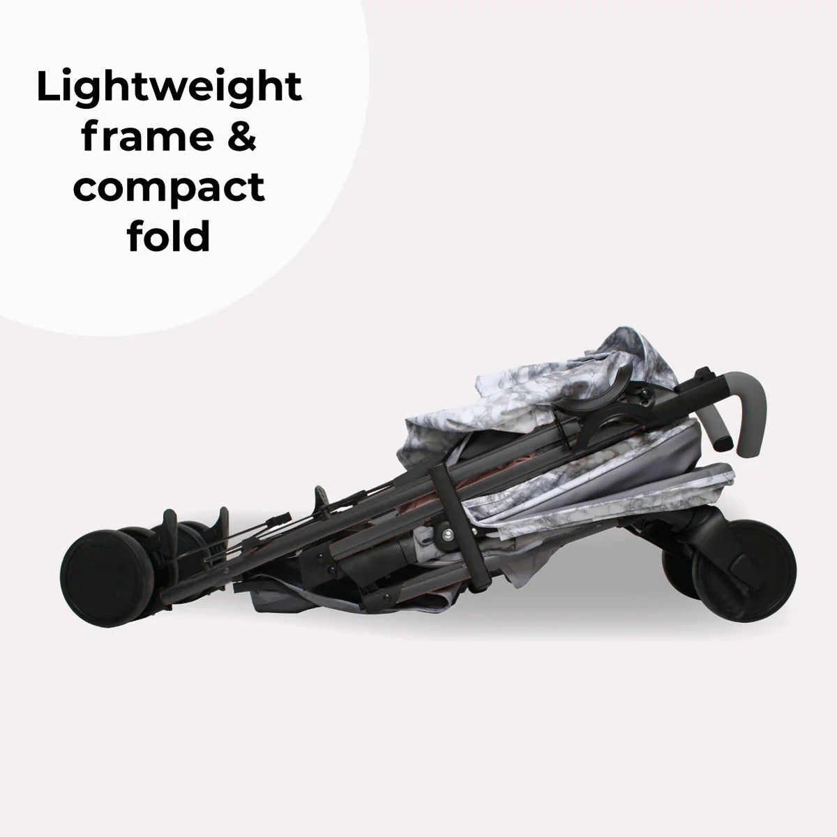 My Babiie MB51 Plus Stroller - Quilted Champagne