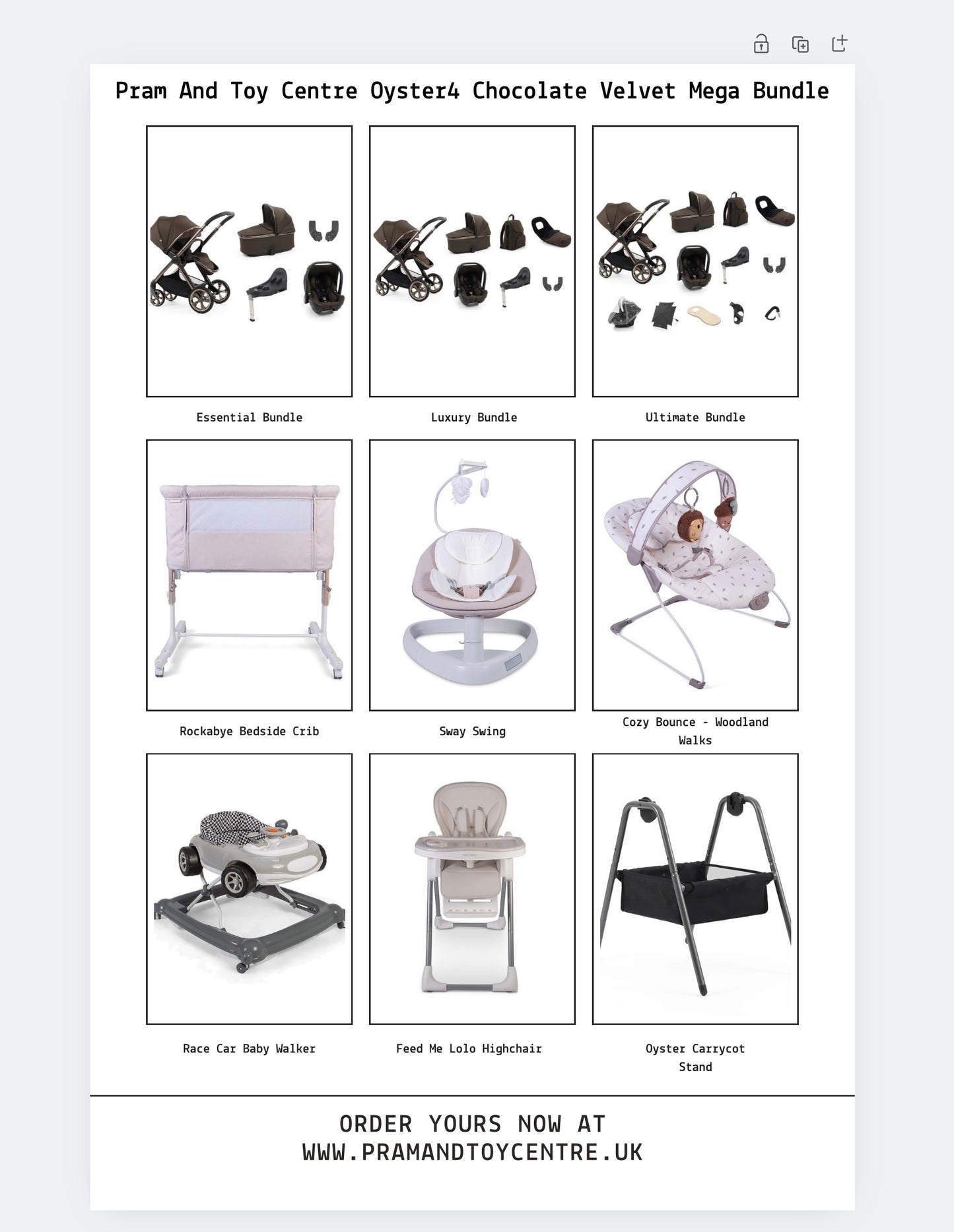 Oyster4 Chocolate Velvet Mega Bundle