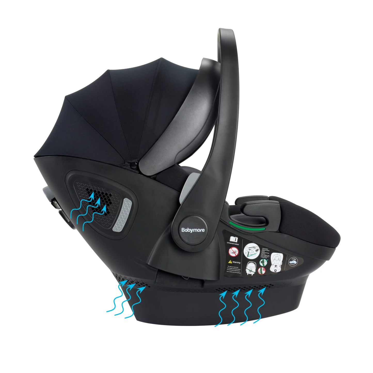 Babymore Kai Travel System Pecan Car Seat – Forest Grey