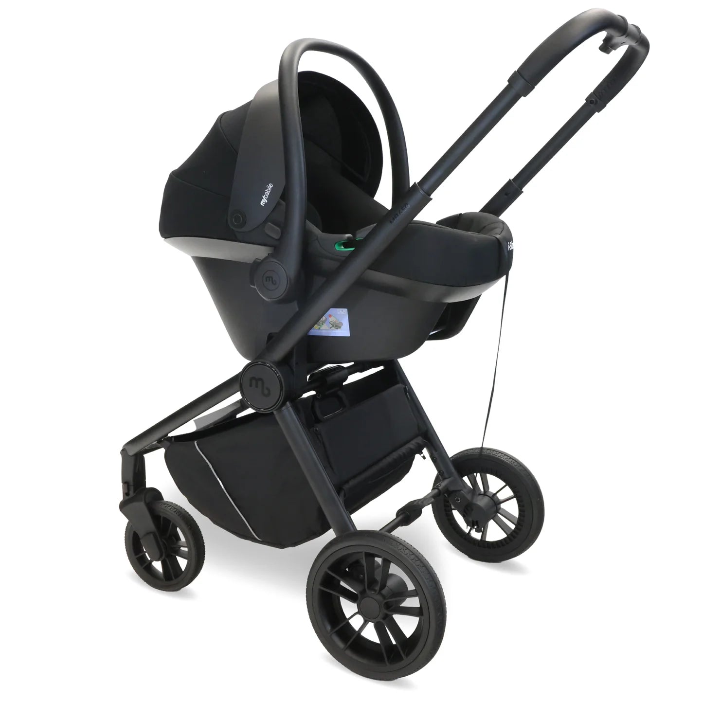 My Babiie MB450i 3-in-1 Travel System with Base - Chocolate