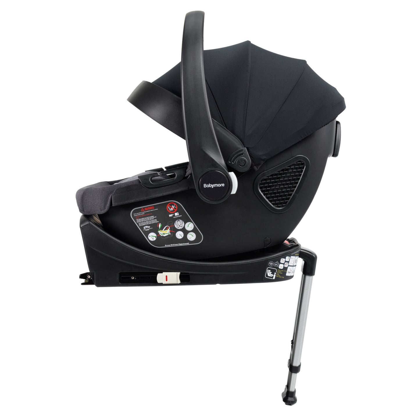 Babymore Kai Travel System Coco with Base – Forest Grey