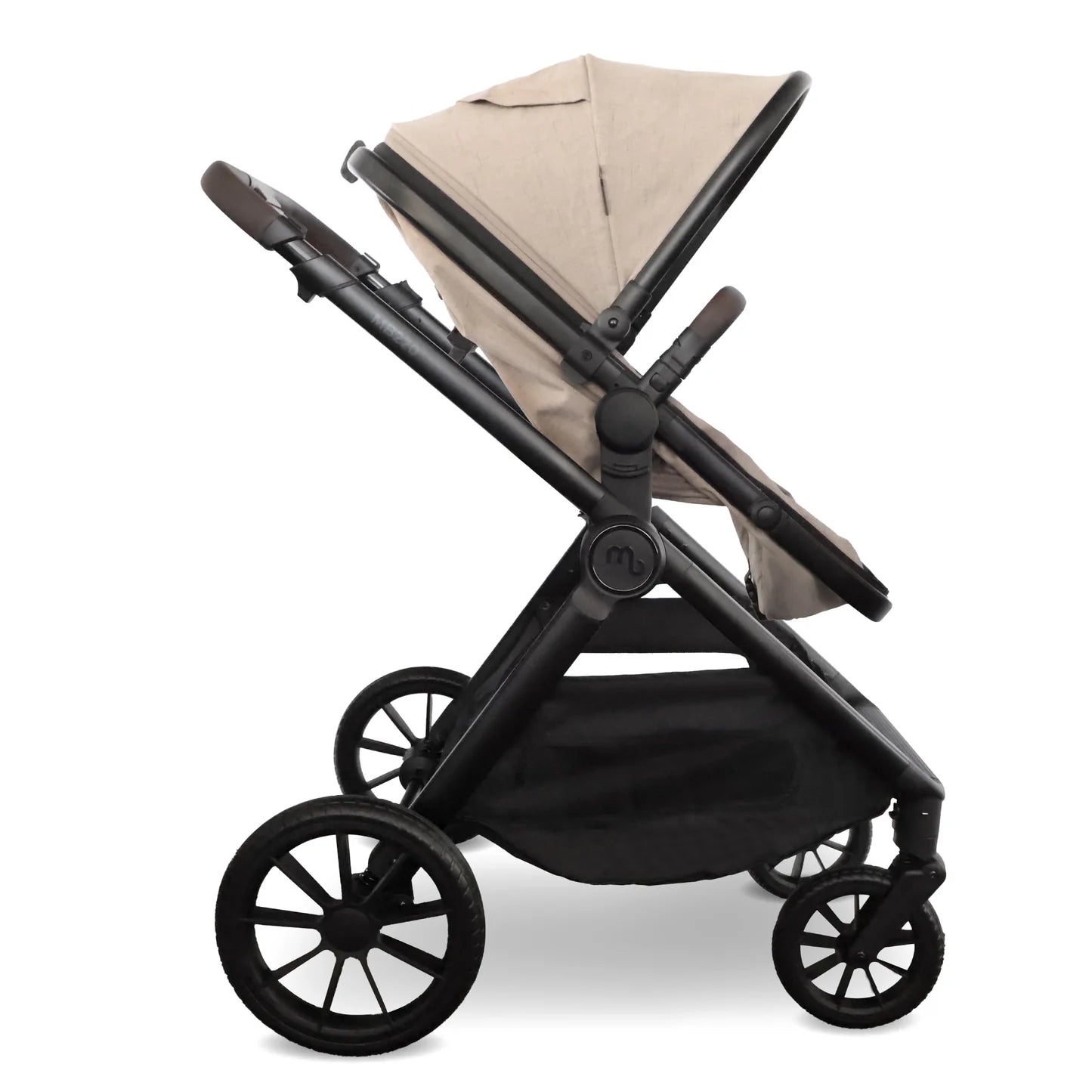 My Babiie MB220 3-in-1 Travel System with Base - Mink