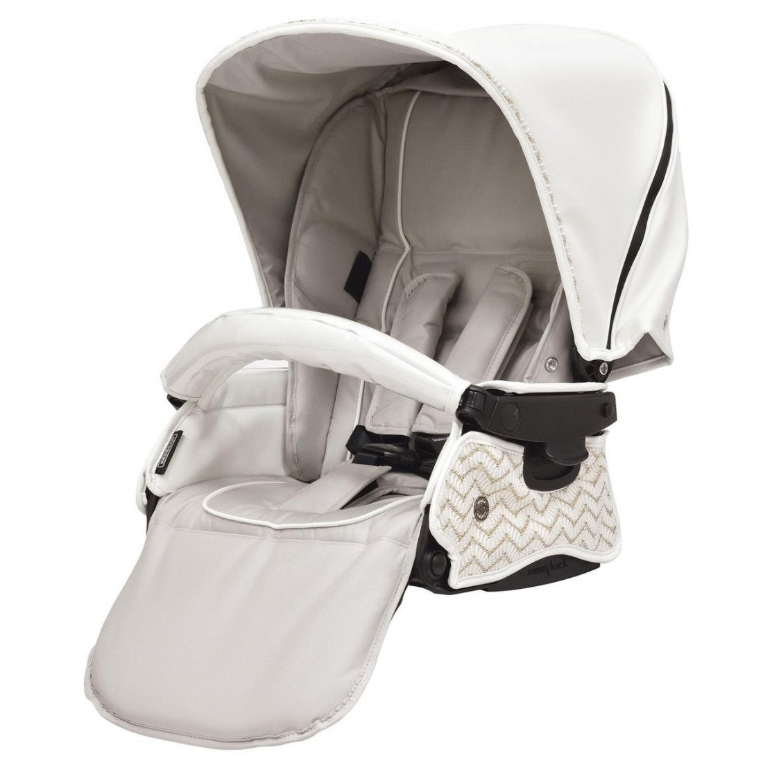 Bebecar Stylo Class+ Combination - Woven White