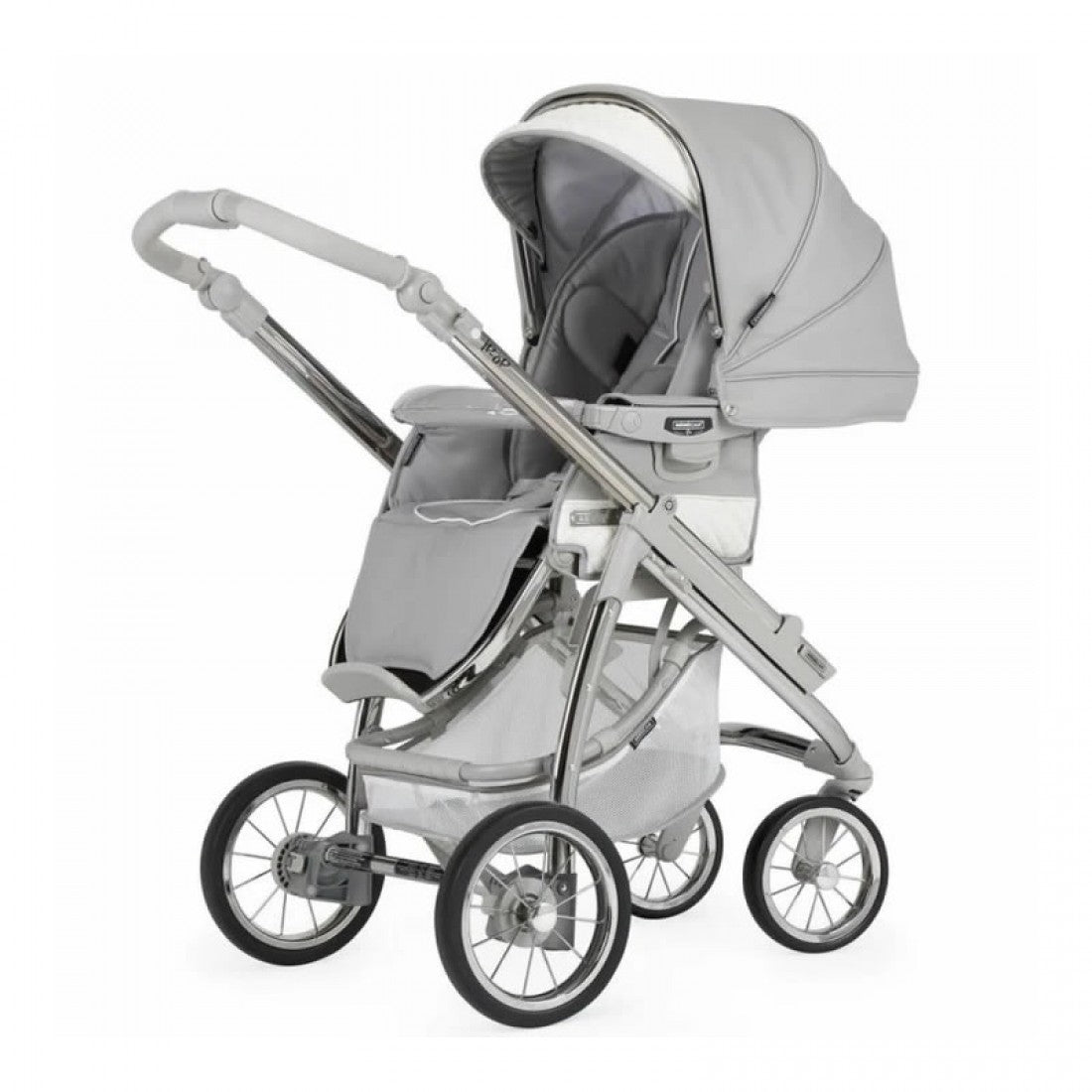 Bebecar Ip-Op Classic XL Trio - Silver Grey