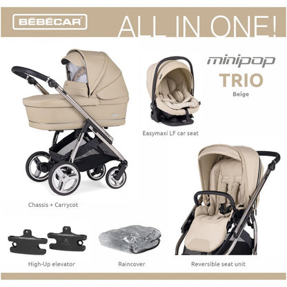 Bebecar Minipop Trio - Beige