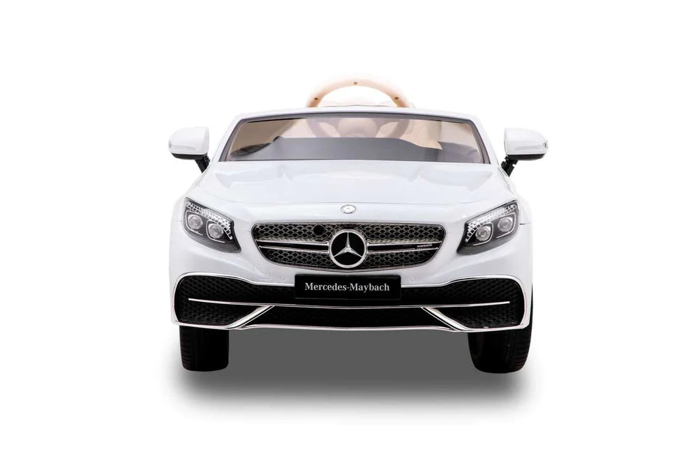 Kids Mercedes Maybach Ride on Electric Car in White