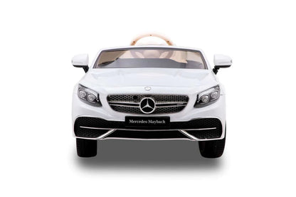 Kids Mercedes Maybach Ride on Electric Car in White