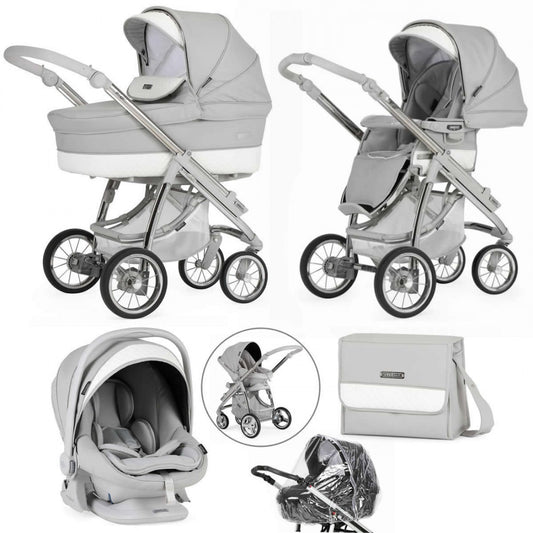 Bebecar Ip-Op Classic XL Trio - Silver Grey