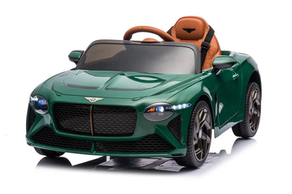 Licensed Bentley Bacalar 12V Kids Car with Parent Remote - Green