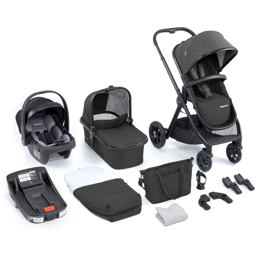 Babymore Memore V2 Travel System Coco with Base – Black
